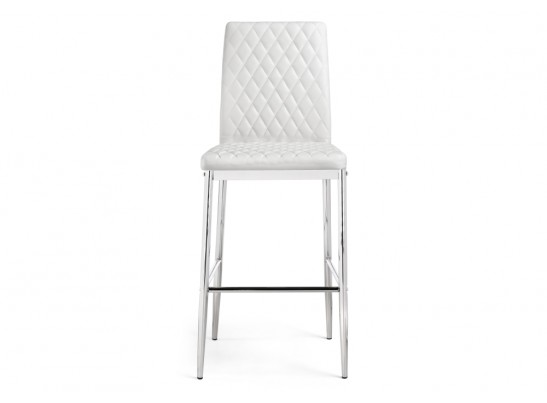 Барный стул Teon white / chrome