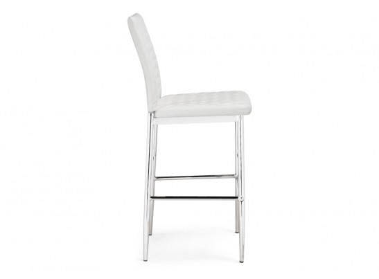 Барный стул Teon white / chrome