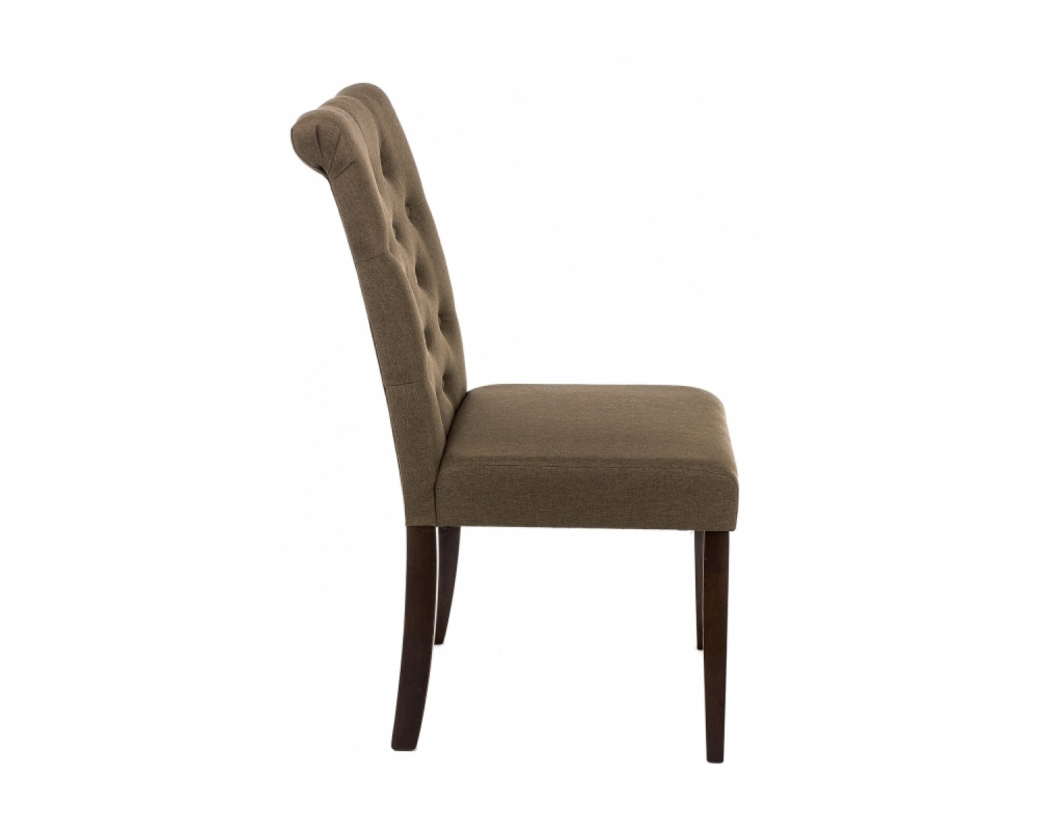 Стул Amelia dark walnut / fabric brown