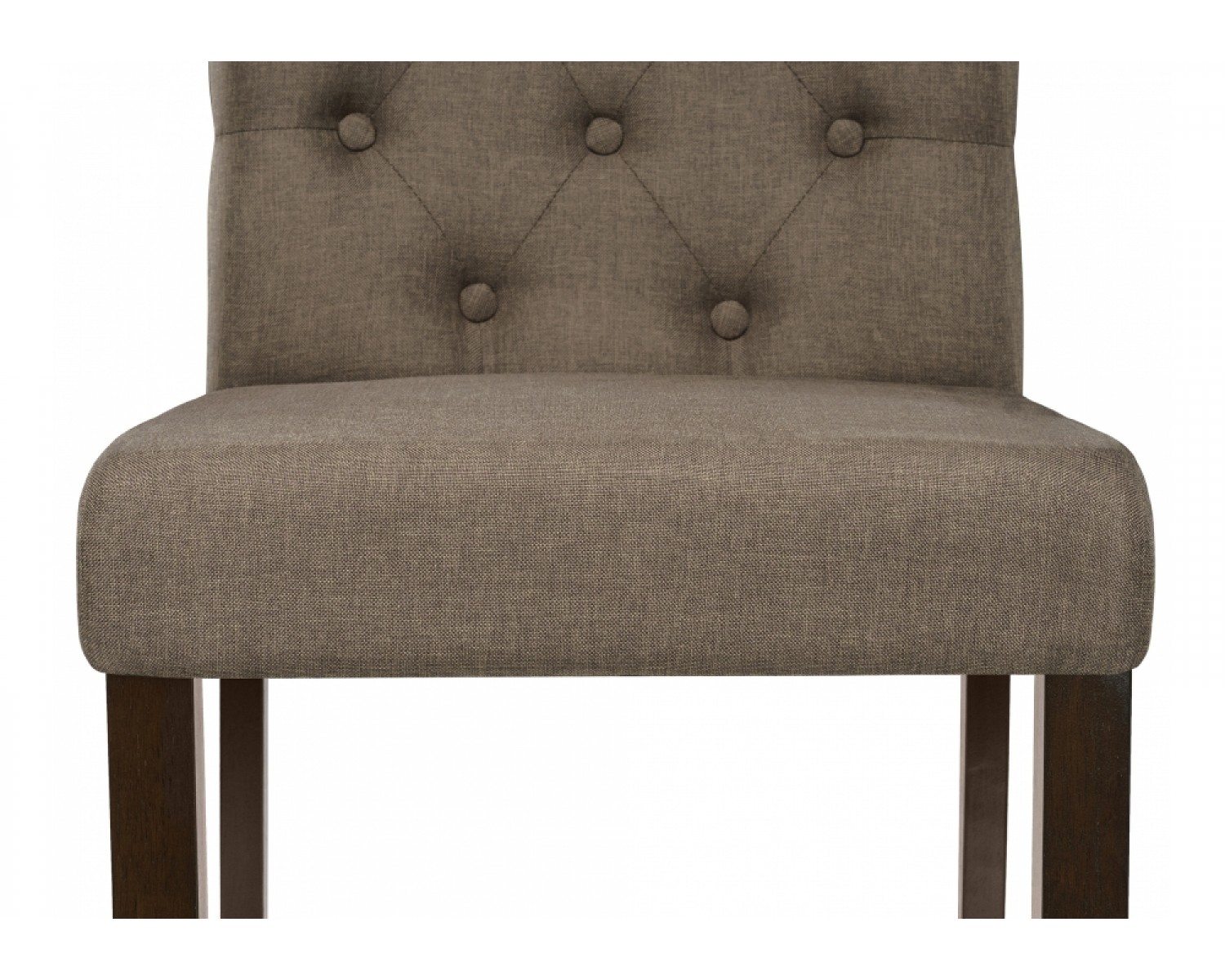 Стул Amelia dark walnut / fabric brown