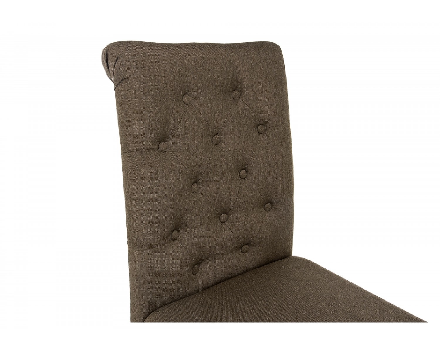 Стул Amelia dark walnut / fabric brown