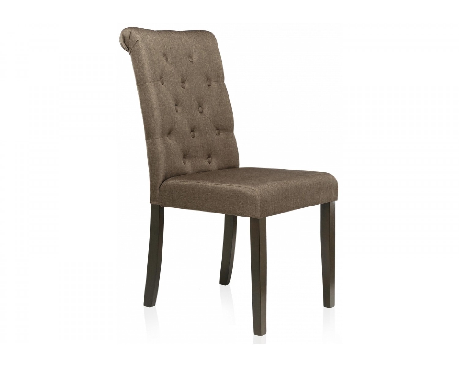 Стул Amelia dark walnut / fabric brown