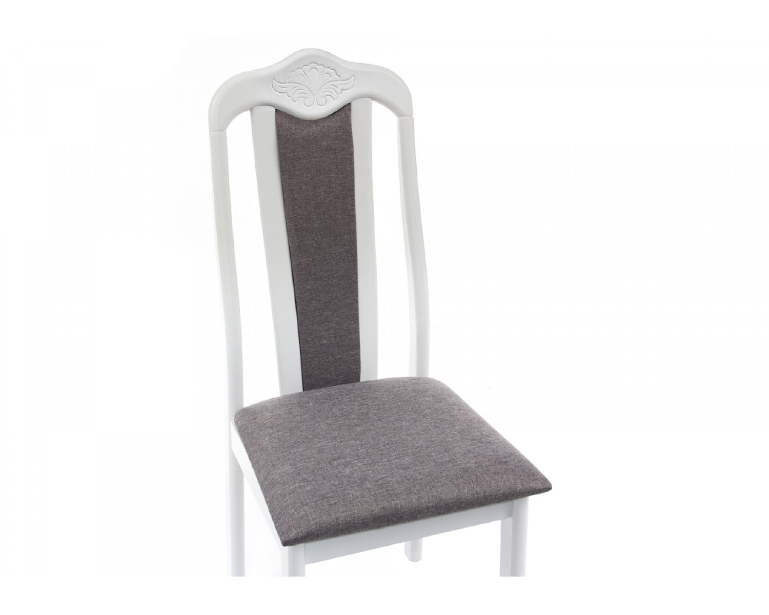 Стул деревянный Aron Soft white / light grey