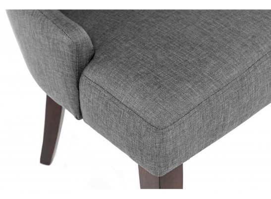 Стул Elegance dark walnut / fabric grey