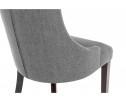 Стул Elegance dark walnut / fabric grey