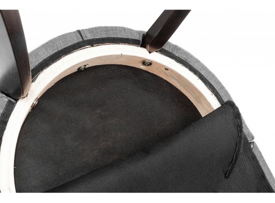 Стул Elegance dark walnut / fabric grey