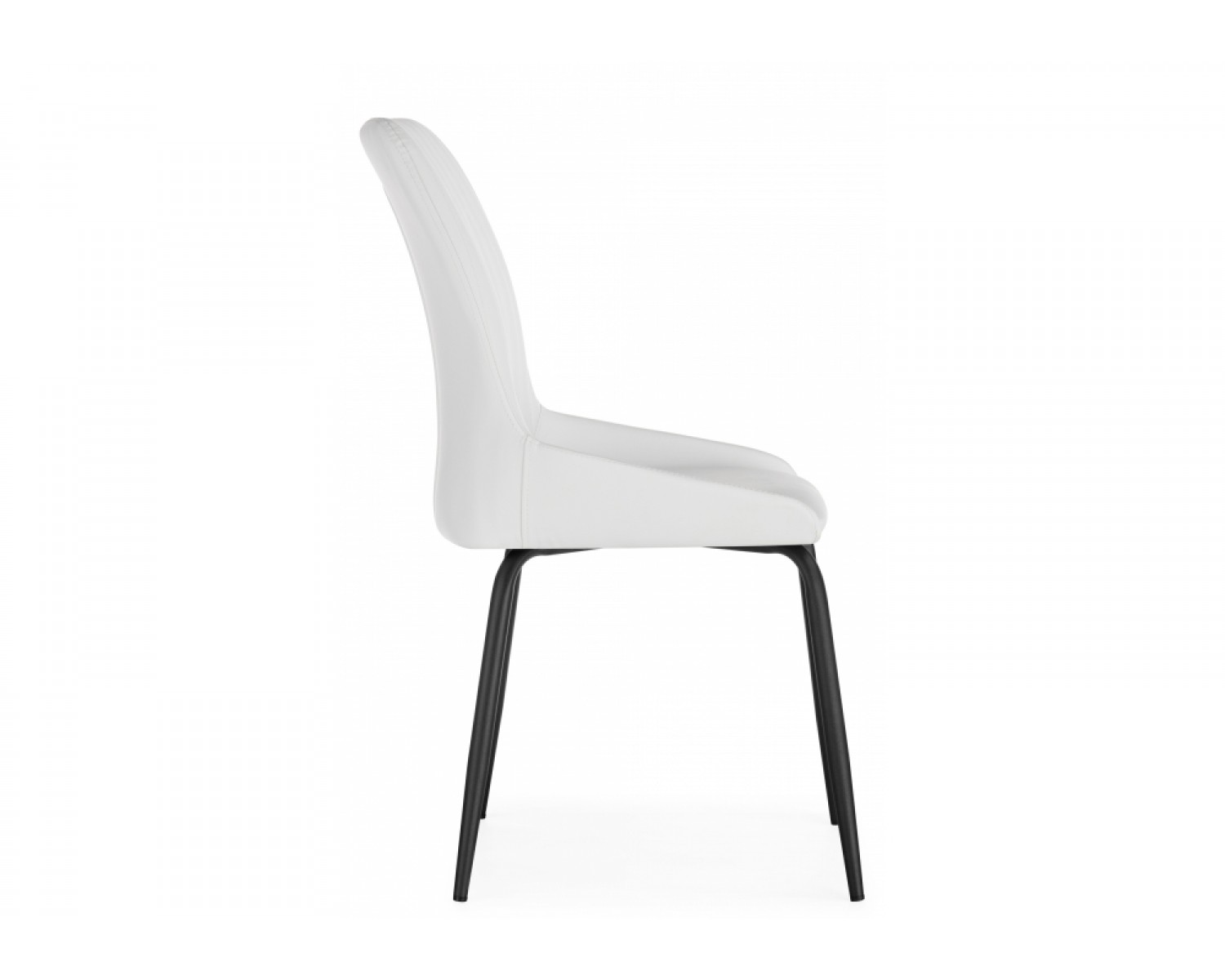 Стул на металлокаркасе Lado white / black