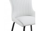 Стул на металлокаркасе Lado white / black