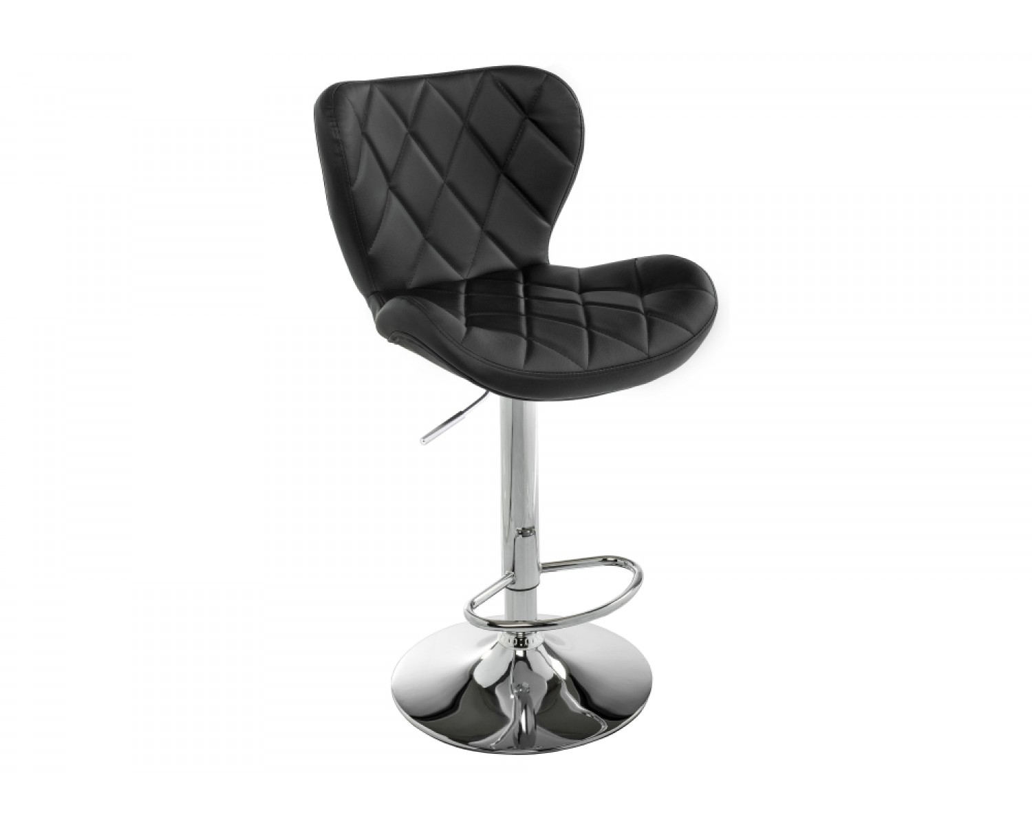 Барный стул Porch black / chrome