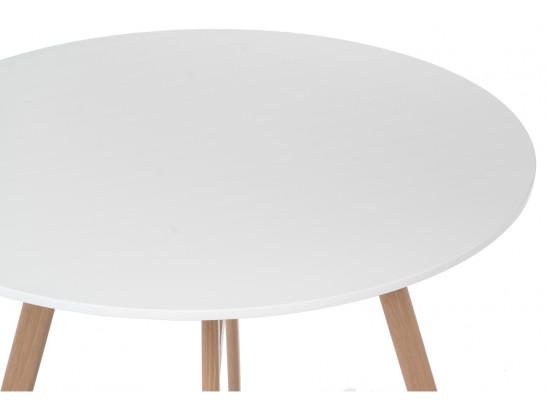 Обеденная группа Арги 80 light purple / white / wood