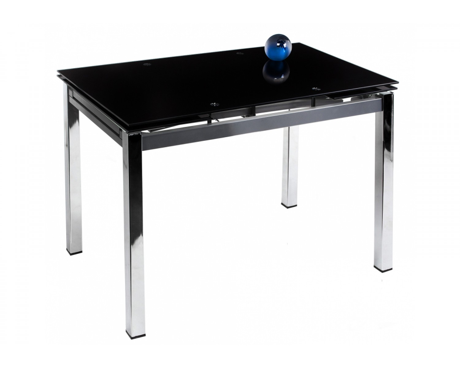Стол раскладной Kvadro 110 черный