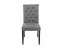 Стул Amelia dark walnut / fabric grey