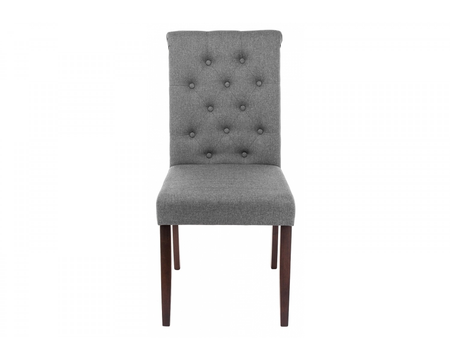 Стул Amelia dark walnut / fabric grey