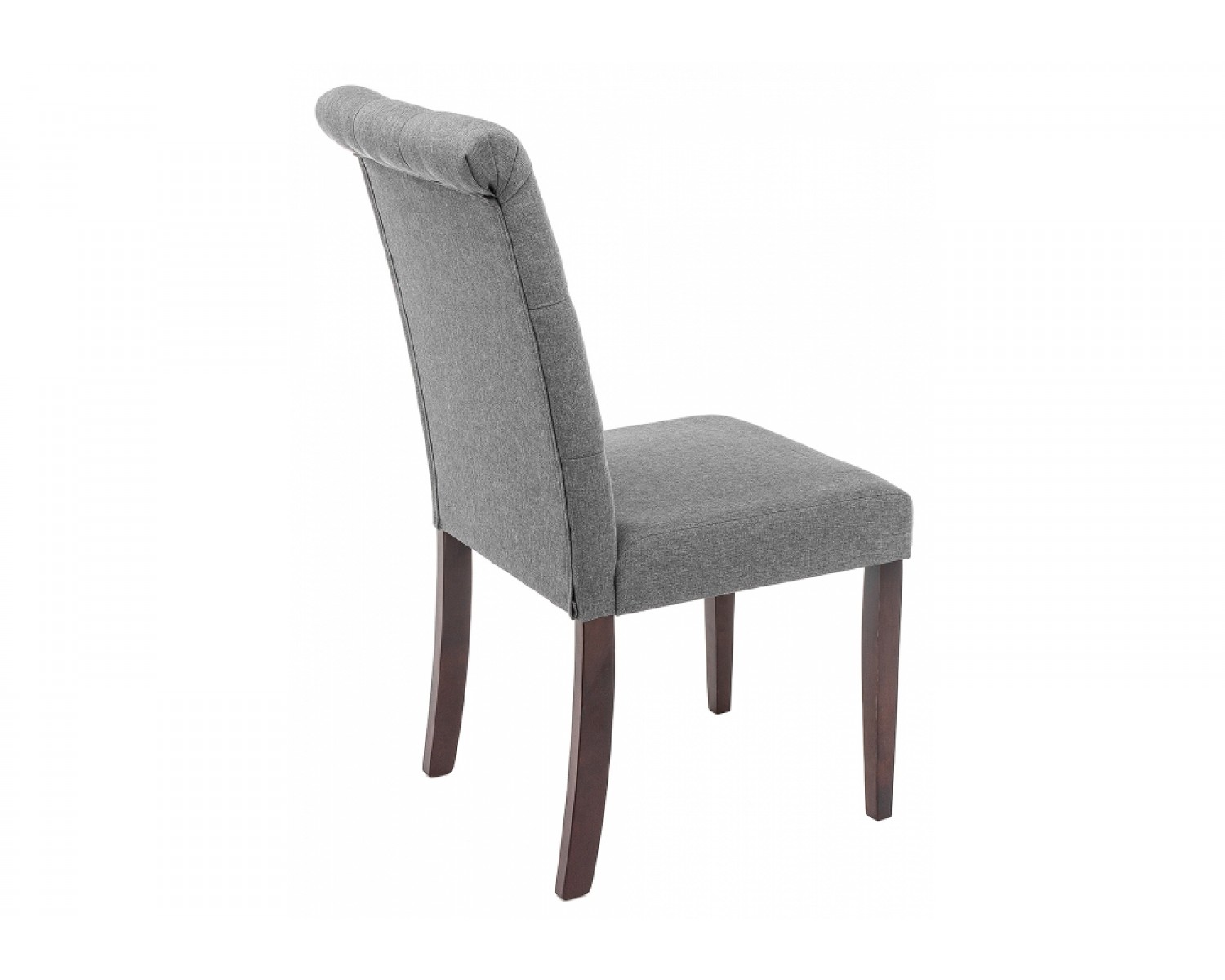 Стул Amelia dark walnut / fabric grey