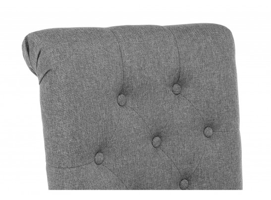 Стул Amelia dark walnut / fabric grey