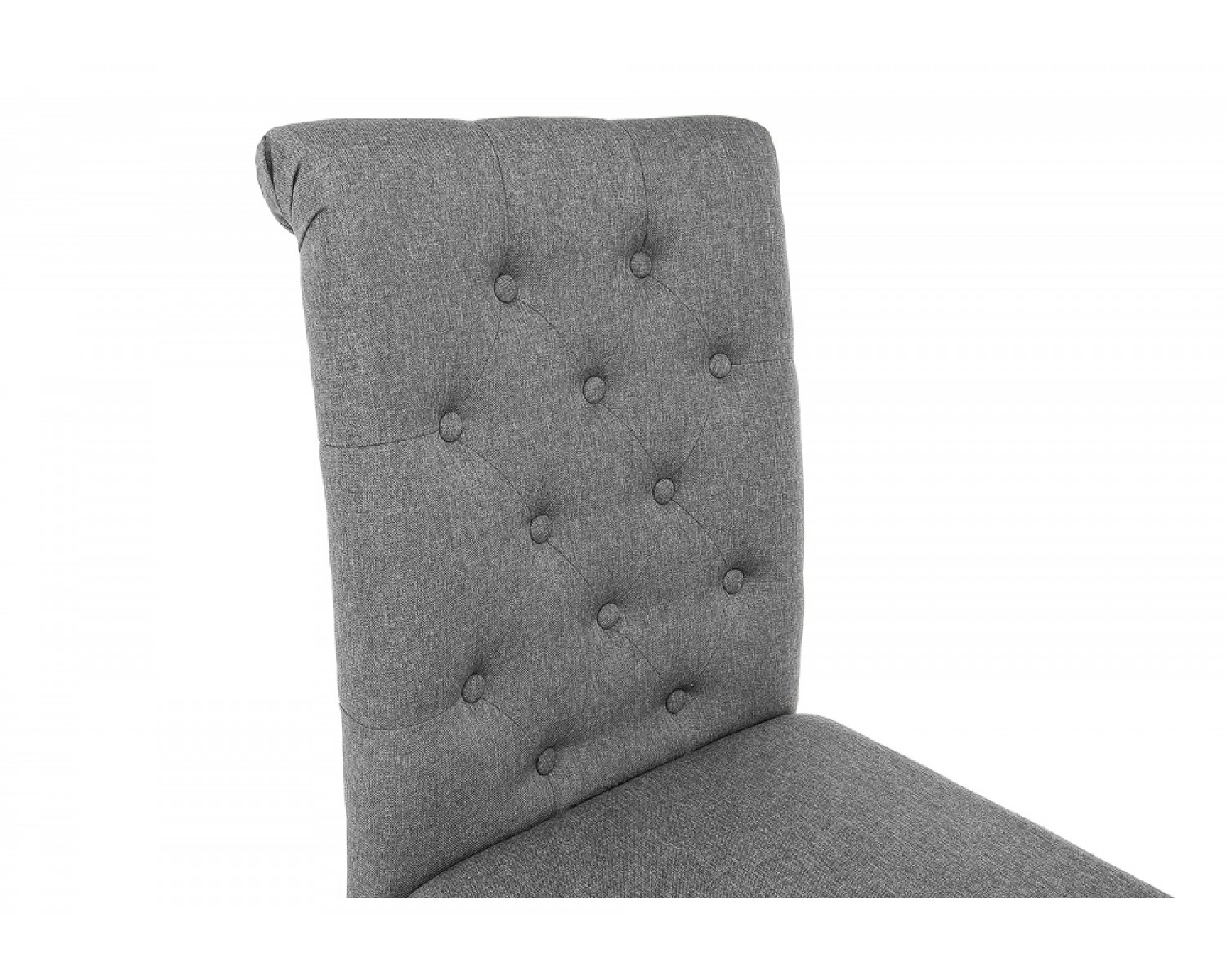 Стул Amelia dark walnut / fabric grey