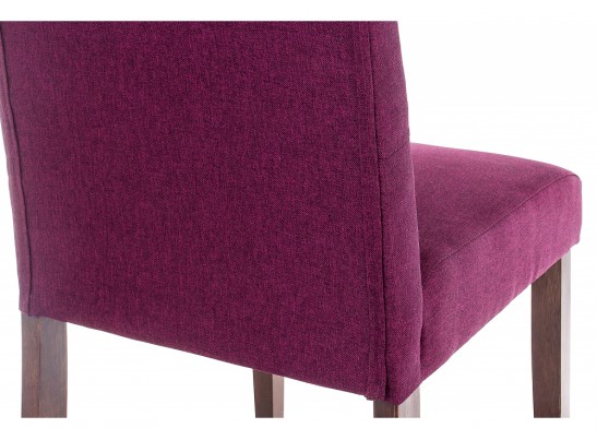 Стул Amelia dark walnut / fabric purple