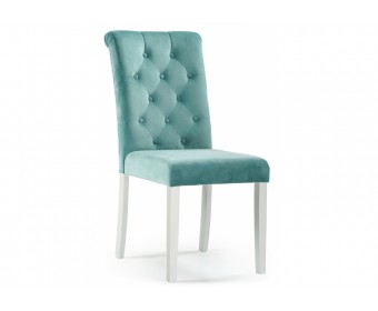 Стул Amelia white / fabric tiffany
