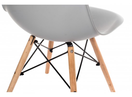 Стул Eames PC-015 серый