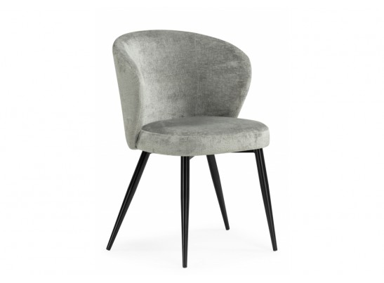 Стул на металлокаркасе Gref gray / black