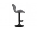 Барный стул Trio light gray / black