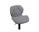 Барный стул Trio light gray / black