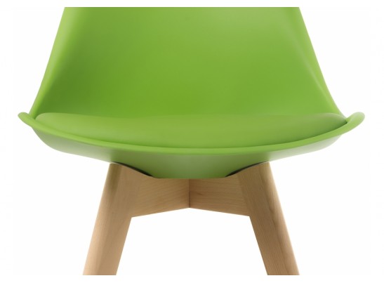 Деревянный стул Bonuss green