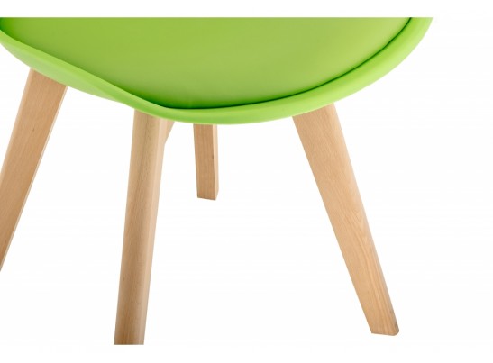 Деревянный стул Bonuss green
