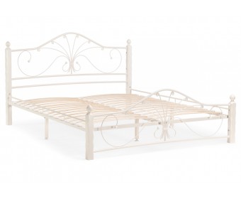 Двуспальная кровать Мэри 1 160х200 белая