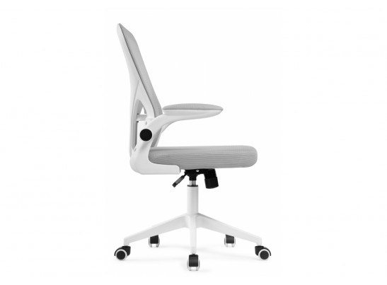 Компьютерное кресло Konfi light gray / white