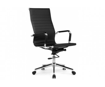 Компьютерное кресло Reus black / chrome
