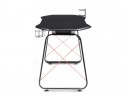 Компьютерный стол Koni 130х65х76 black / red