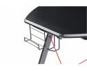 Компьютерный стол Koni 130х65х76 black / red