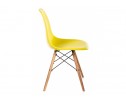 Стул Eames PC-015 желтый ножки дерево