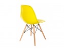 Стул Eames PC-015 желтый ножки дерево