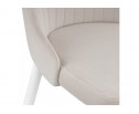 Стул на металлокаркасе Kora white / beige