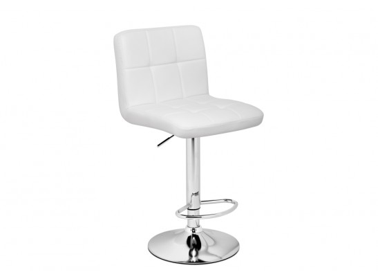 Барный стул Paskal white / chrome