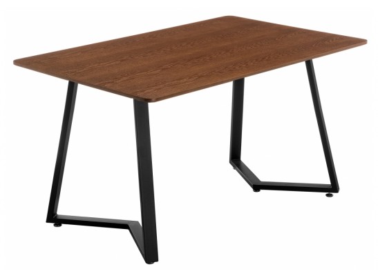 Стол Kont 120х80х75 dark walnut