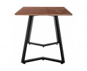 Стол Kont 120х80х75 dark walnut