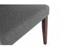 Стул Menson dark walnut / fabric grey