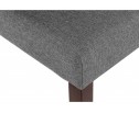 Стул Menson dark walnut / fabric grey