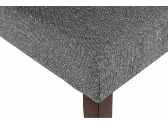 Стул Menson dark walnut / fabric grey