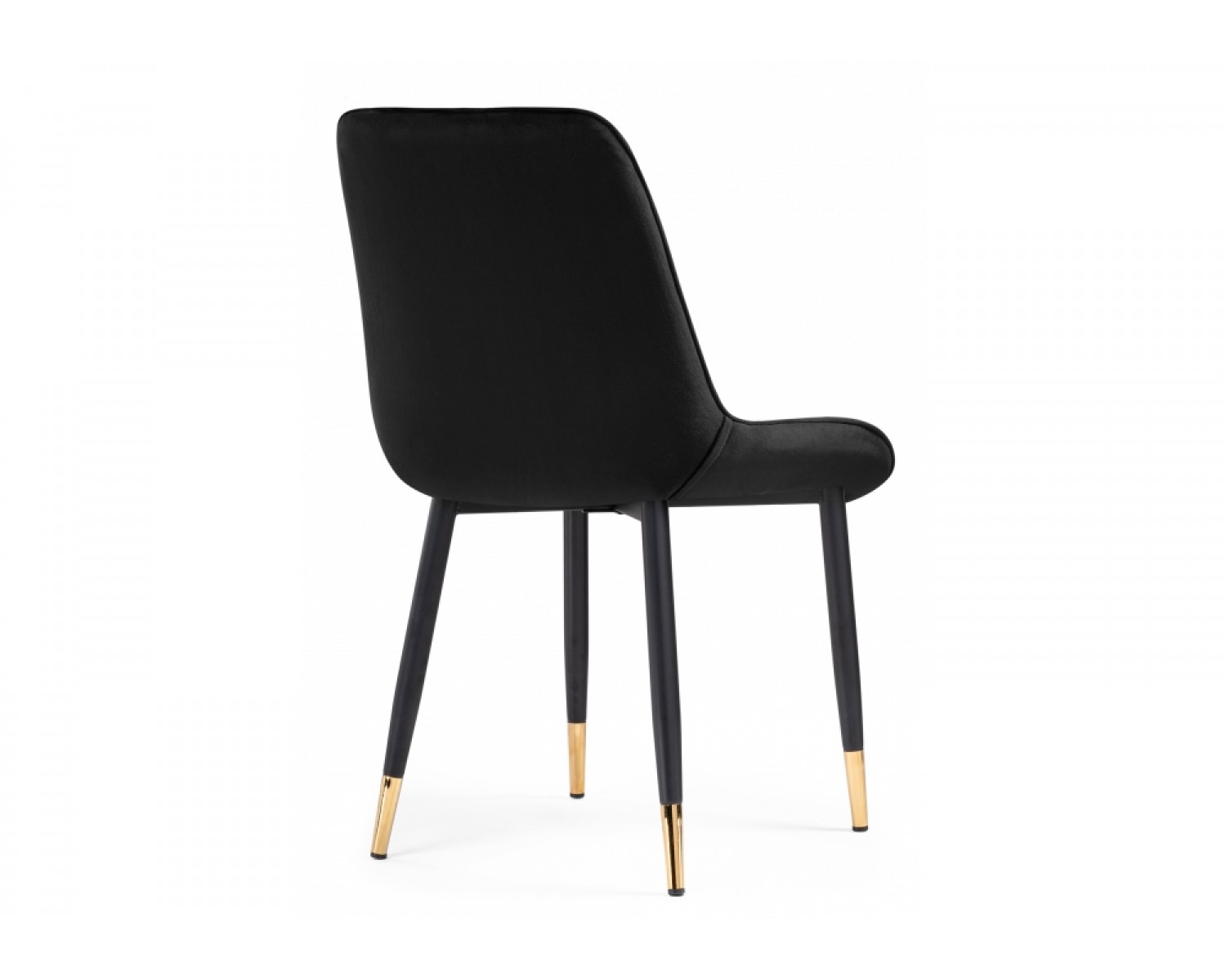 Стул на металлокаркасе Seda 1 black / gold / black