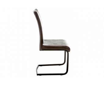 Стул Porte shiny brown
