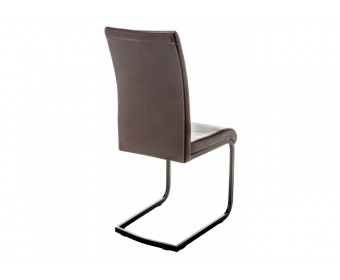 Стул Porte shiny brown