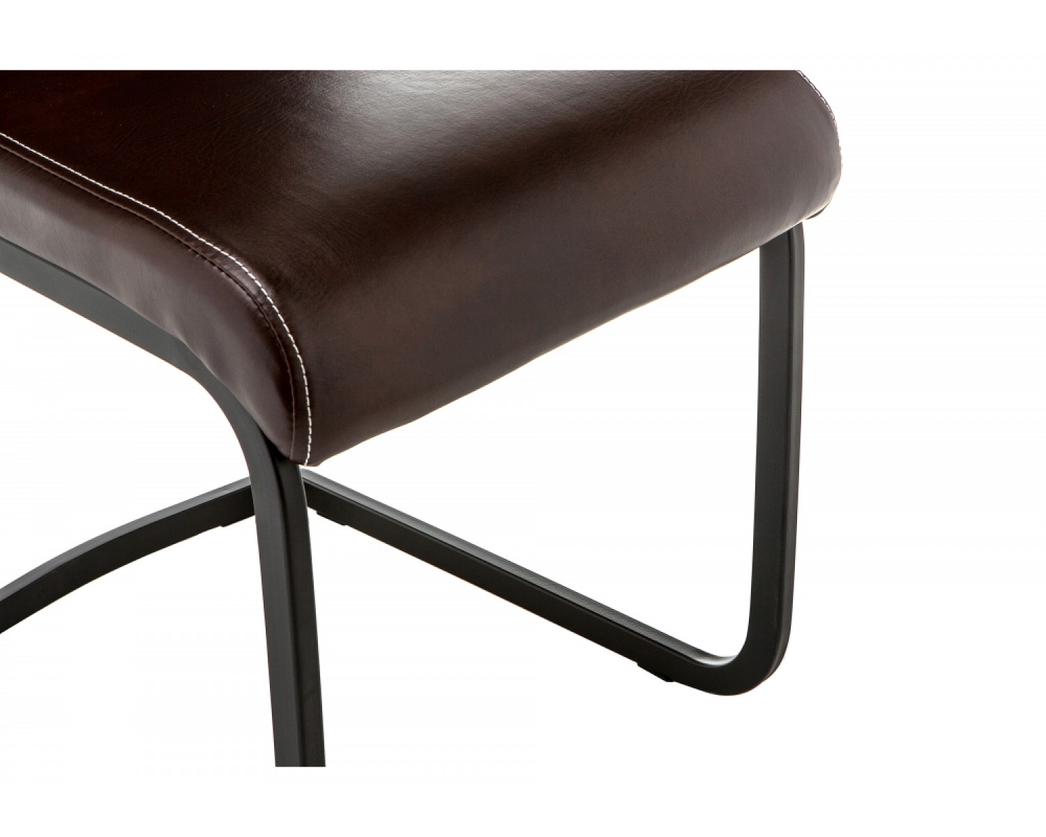 Стул Porte shiny brown