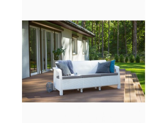 Диван пластиковый Corfu love seat max