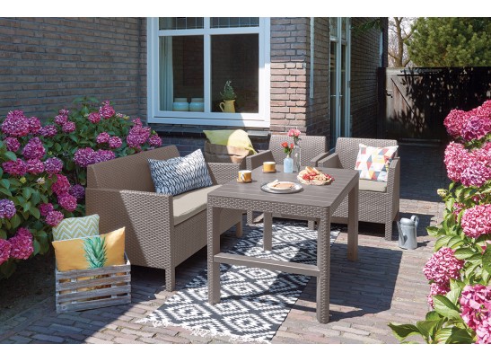 Комплект мебели Orlando set Lyon wicker table