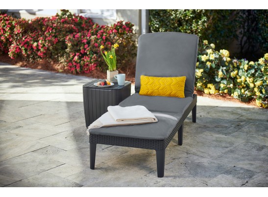 Шезлонг Jaipur Sun lounger With Cushion