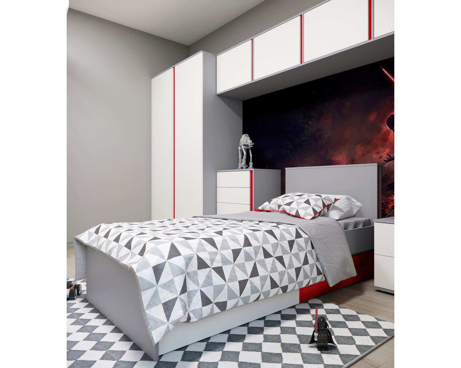 Шкаф Box 1 Red